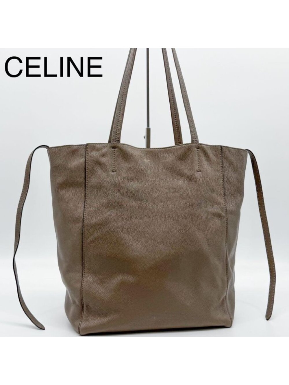 Celine Cabas Phantom Tote Leather Handbag